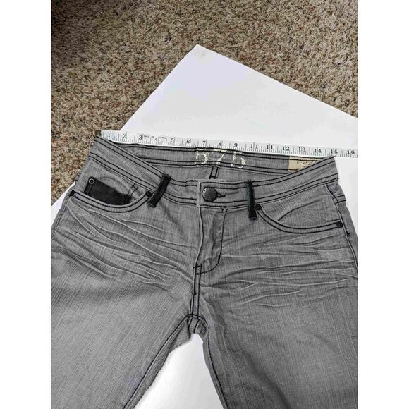 575 Los Angeles Straight Gray Designer Jeans 26 - Picture 8 of 16